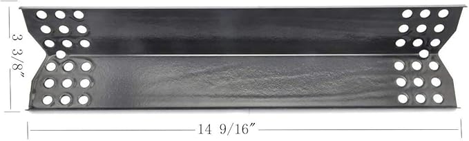 Replace parts Porcelain Steel Heat Plate, Replacement for Grill Master 720-0697, 720-0737, Nexgrill 720-0830H, 720-0783E Gas Grill Models (Porcelain Steel -6pcs)