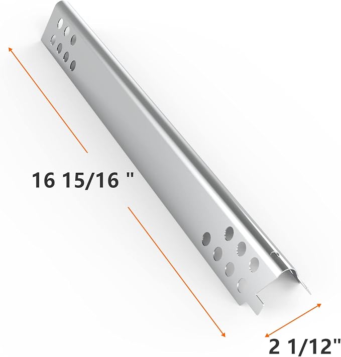 DELSbbq BBQ Grill Parts Replacement Kit for Charbroil Performance 6 Burner | G470-5200-W1 Burners, G470-0004-W1A Heat Plates, Crossover Tube, Ignition, Stainless Steel, Complete Grill Restoration