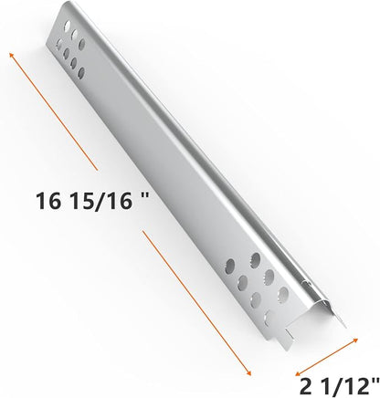 DELSbbq BBQ Grill Parts Replacement Kit for Charbroil Performance 6 Burner | G470-5200-W1 Burners, G470-0004-W1A Heat Plates, Crossover Tube, Ignition, Stainless Steel, Complete Grill Restoration