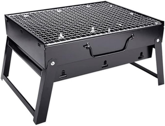 IRYZE Portable Charcoal Grill Charcoal Grill Easy To Install Barbecue Grilling Portable For Outdoor BBQ Picnic Patio Backyard BBQ Grill for Outdoor (Size : 35x27x20cm)