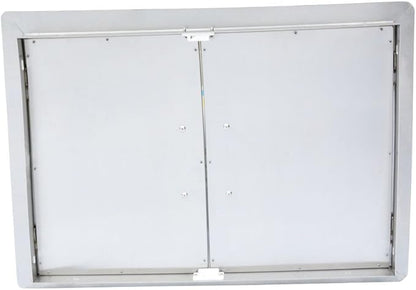 Stanbroil Outdoor Kitchen Stainless Steel Double Access Door, 30 Inches