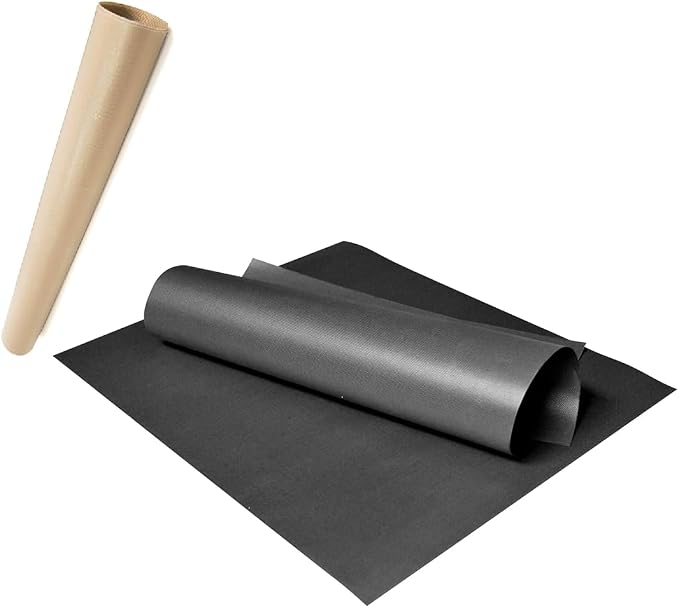 As Seen on TV Yoshi Grill & Bake Mat | 2 Black Grill Mats and 1 Copper Bake Mat