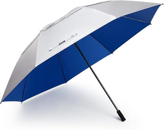 G4Free 80 Inch Golf Umbrella Extra Large Umbrella Double Canopy Windproof | Heavy Duty Oversized, Waterproof Stick Umbrella for Rain UV Protection, Fits 6-8 people for Doorman/Family/Patio