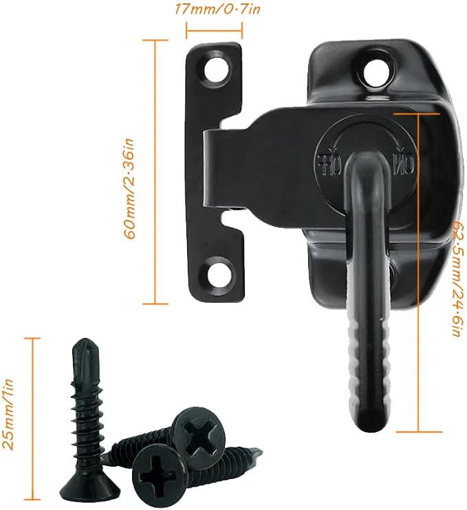 Replacement Smoker Door Latch Kit for Pit Boss 1077,Pro Series II 4,PBV4PS2 Vertical Wood Pellet Electric Smokers