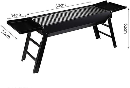 Charcoal Grill Foldable Charcoal Grill Outdoor Barbecue Grill Portable Grill Suitable for Camping BBQ Grill