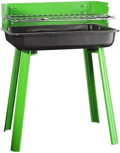 Outdoor Small Barbecue Grill Folding Portable Stove Charcoal Shelf