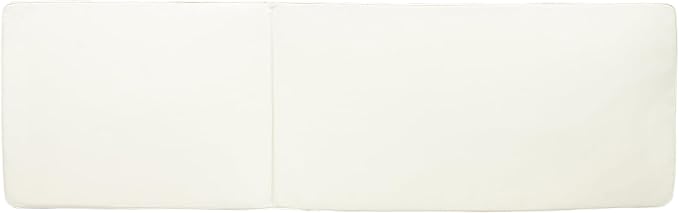 Christopher Knight Home 309784C Shane Chaise Lounge Cushion Outdoor Set of 2 with Removable Cover, 2 Piece Water-Resistant Lounge Chair Cushion 78.75" L x 23.75" W x 1.5" H Cream
