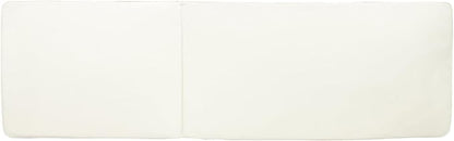 Christopher Knight Home 309784C Shane Chaise Lounge Cushion Outdoor Set of 2 with Removable Cover, 2 Piece Water-Resistant Lounge Chair Cushion 78.75" L x 23.75" W x 1.5" H Cream
