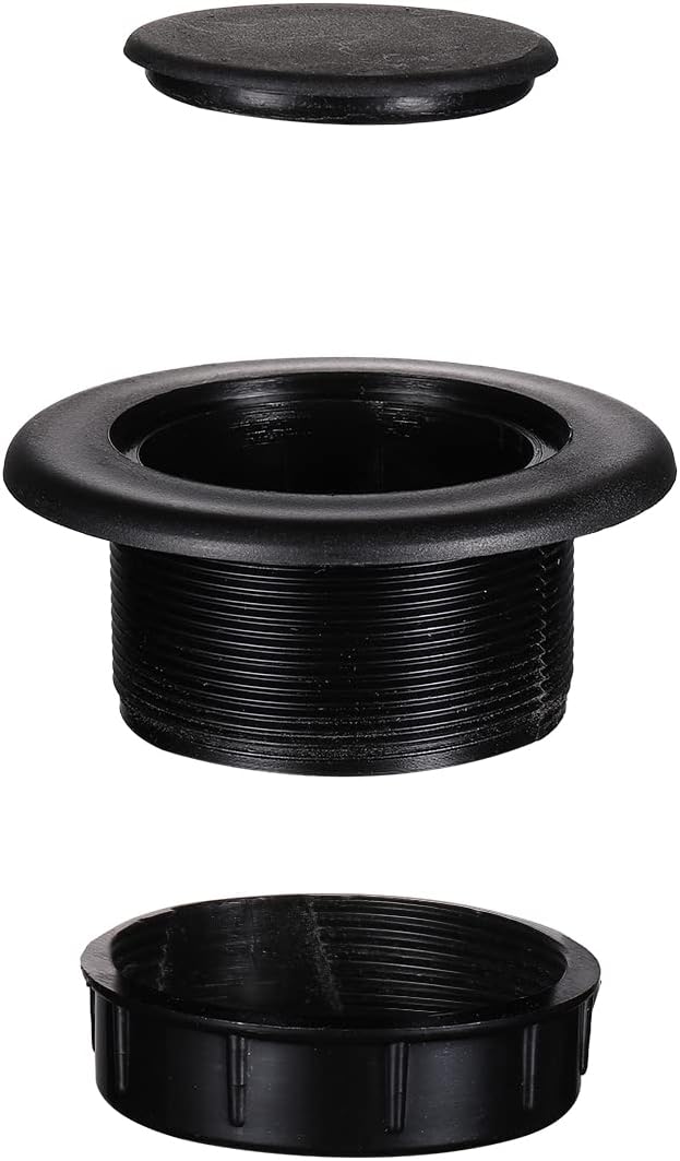 SUQ I OME Parasol Umbrella Hole Ring Plug and Cap Set, for Parasol Umbrella Table Hole Cover Insert