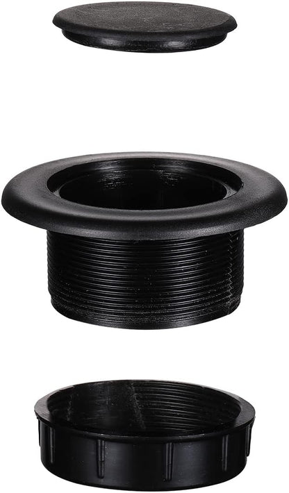 SUQ I OME Parasol Umbrella Hole Ring Plug and Cap Set, for Parasol Umbrella Table Hole Cover Insert