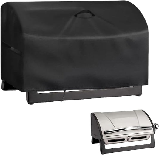 21 Inch Mini Gas Grill Cover for Cuisinart Grillster Portable Gas Grill | 21x12x10,Waterproof Dustproof Heavy Duty Oxford Fabric