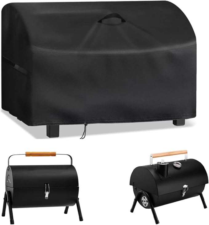 Mini Gas Grill Cover for Royal Gourmet CC1015W for Joyfair Charcoal Grill | 17x12x15,Waterproof Dustproof Heavy Duty Oxford Fabric,for Royal Gourmet CC1015W for Joyfair Portable Charcoal Grill