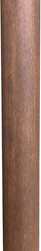 9 ft Wood Market Umbrella with Beige Polyester Cover