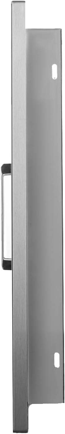 Outdoor Kitchen Doors- 28" W x 21" H -Stainless Steel BBQ Double Access Door,Flush Mount for Outdoor Kitchen Island