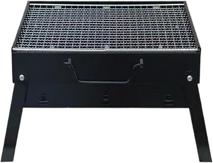 Portable BBQ Grills Stack Charcoal 3-5 People Thicken Barbecue Tools Complete Foldable Outdoor(Small)