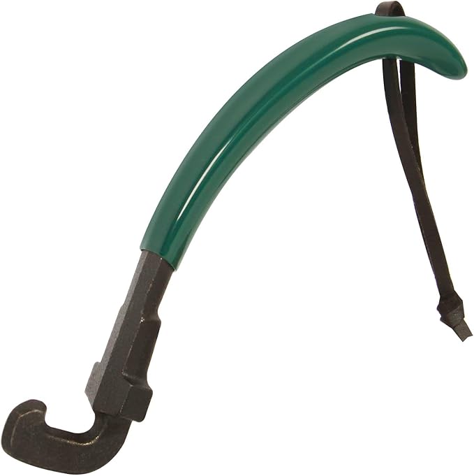 Cast Iron Grill Grate Lifter Compatible with Big Green Egg,Primo Vision Louisiana Grills Kamado Grill Accessories Grate Lifters with Green Protective Cover for Moving Hot Grate
