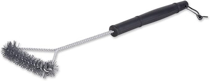 RSVP International Barbeque Grilling Collection Grill Cleaning Tool, Nylon Brush, 21-Inch, Black