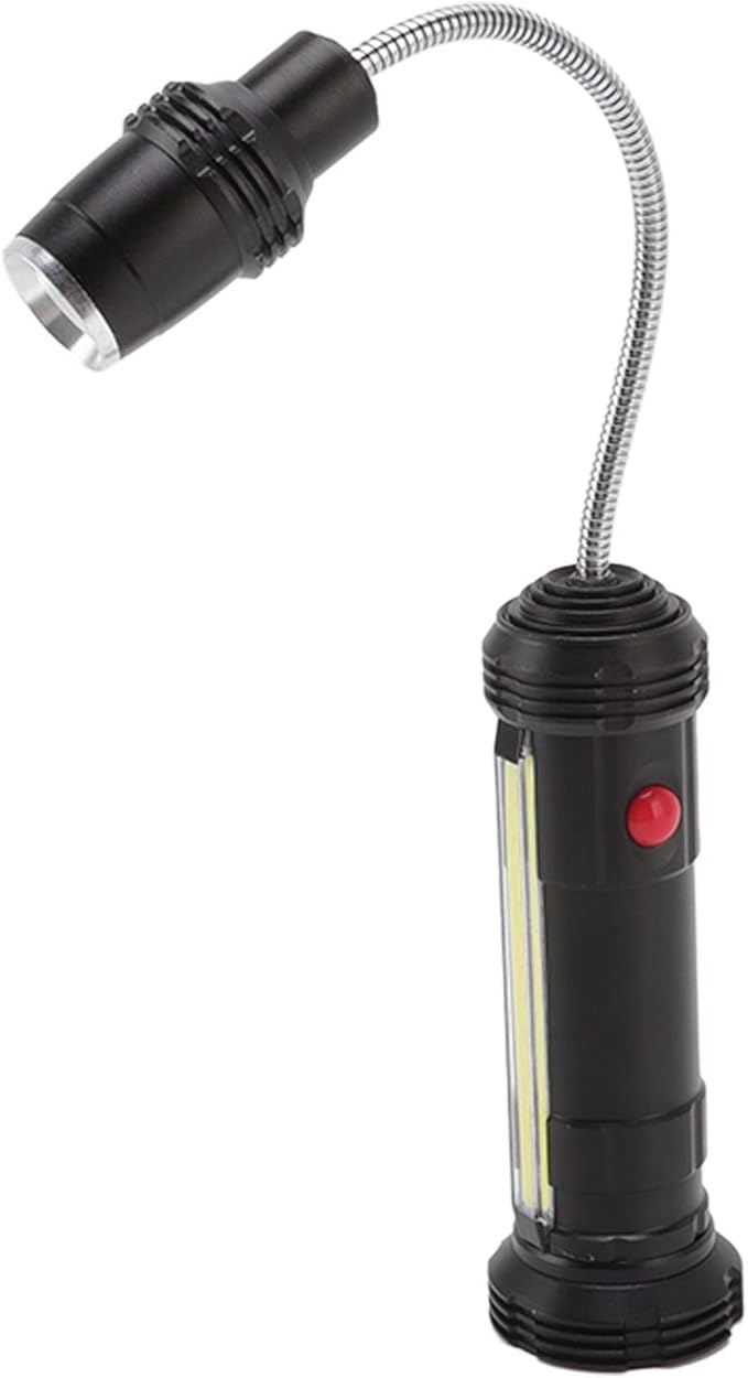 Magnetic BBQ Grill Light, Heat LED Work Lamp with Flexible Gooseneck and Telescopic Zoom, for Barbecue Cooking Camping Outdoor