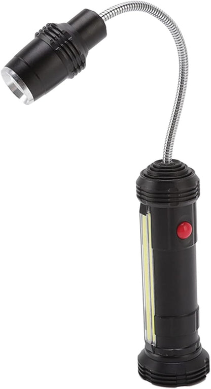 Keenso Magnetic Grill Lights for Grilling, Aluminum Heat LED Work Lights, Flexible Gooseneck Grill Lamp with Side Lamp for Camping