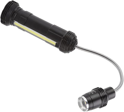Lamp, Magnetic Grill Lighting with Side Lamp, Water- and Heat LED Work Lamps with Flexible Gooseneck