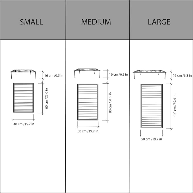 Argentina Stainless steel & Iron grill asado parrilla BBQ 80x50cm / 31.5x19.6in (Medium)