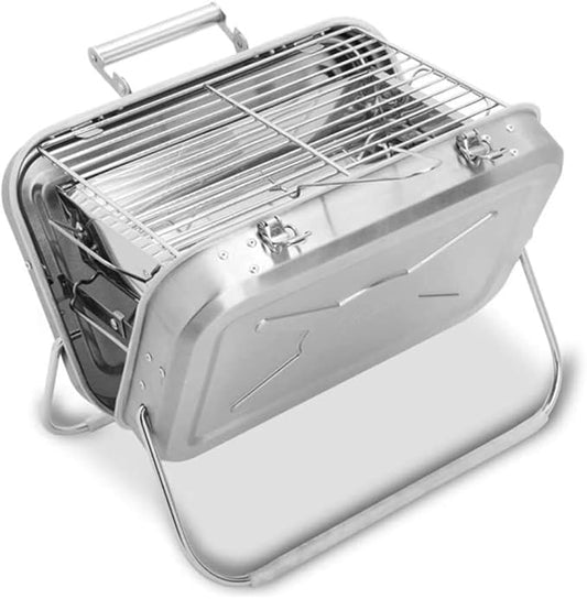 Barbecue Charcoal Grill Portable Charcoal Grill BBQ Grill Folding Small Barbecue Grill for Outdoor Grilling Camping Picnics BBQ Stove Charcoal BBQ Grill