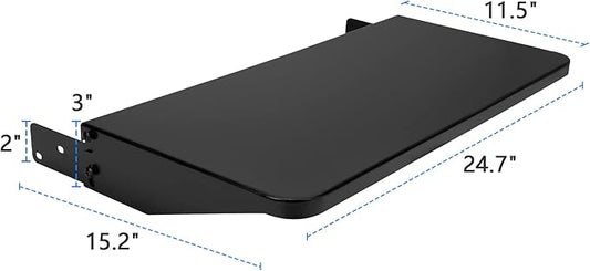 Stanbroil Folding Front Shelf for Traeger Pro 22, Pro 575 and Ironwood 650 Series, BAC362 Folding Shelf, Grill Accessories for Traeger Pellet Grills, 25" L x 12" W