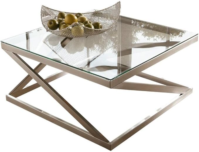 Tempered Glass Table Top 32 Inch Square Flat Polished Edge Clear Surface 1/4 Inch Thick for Home Office or Outdoor Furniture by Fab Glass and Mirror