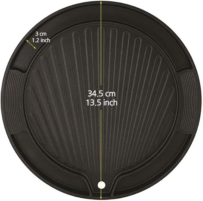 UPIT Korean BBQ Egg Grill Pan, Even Heating and Easy to Clean, Perfect for Pork Belly