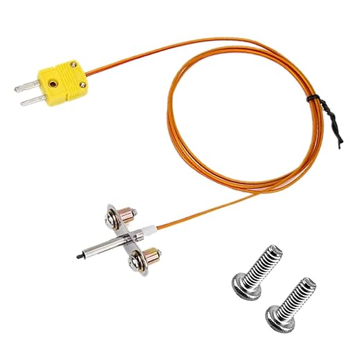 Thermocouple Probe Kit Replacement Parts KIT0422 for Traeger D2 PRO 575/780 Series & Ironwood 650/885 Wood Pellet Grill，Temperature Sensor Thermometer Probe