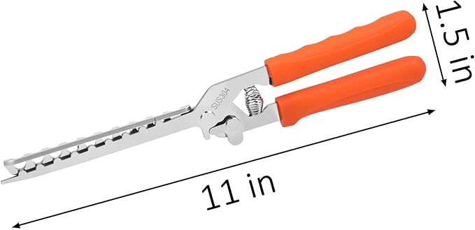Rib Membrane Removal Tool, BBQ Rib Skinner, Thickened Stainless Steel Rib Membrane Remover, Ergonomic Design for Effortless BBQ Rib Preparation (Black)