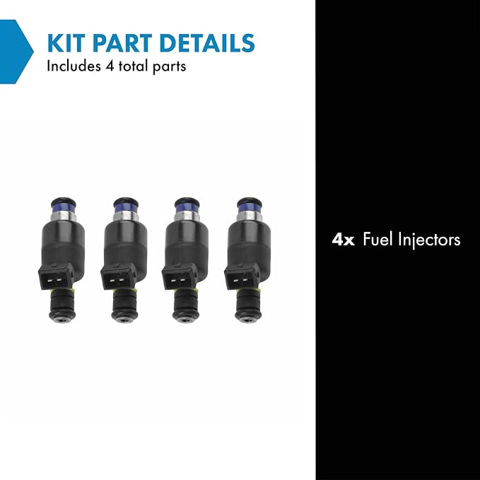 TRQ Fuel Injector Set | For 1996-2000 Saturn SC2 SL2 1996-2001 SW2