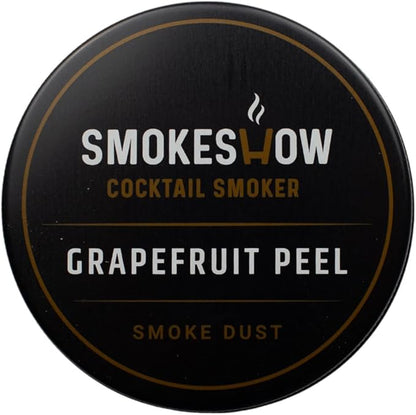 Wood Chips for Cocktail Smoker 4 oz tin. Add Flavors to Your Smoked Drinks (Grapefruit Peel)