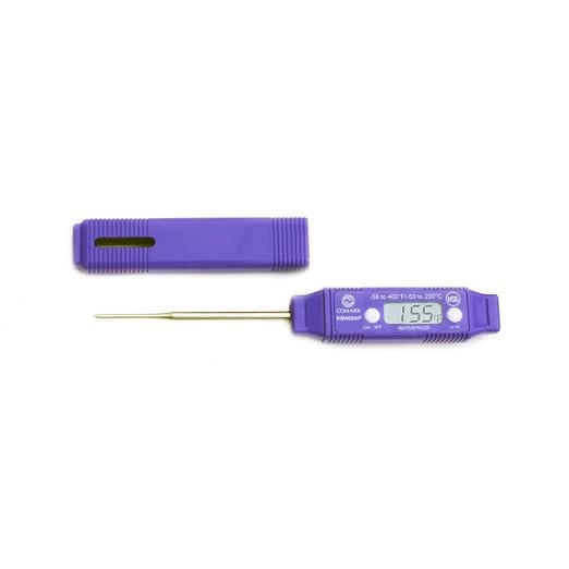 Comark-9002585 KM400AP Allergen Digital Pocket Thermometer, -58 to 400F/-50 to 200C, NSF