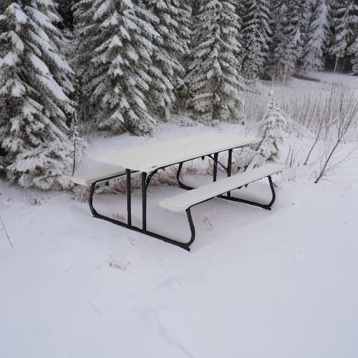Lifetime Folding Picnic Table, 6-Foot