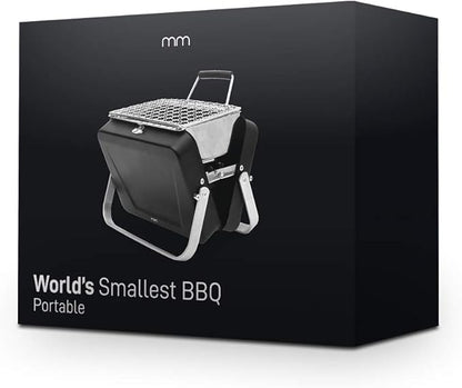 MikaMax – mm – World’s Smallest Barbecue – Portable & Foldable – Super Compact – Novelty Gift For Him & Her – Dimensions 18 x 6 x 15,5 cm