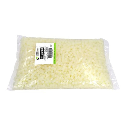 Surebonder B-2005 Less Stringing Skillet Glue Cube Pellets for Crafts and Floral Projects, 5 lb Bag, Use in Surebonder Glue Skillets, Cream Color