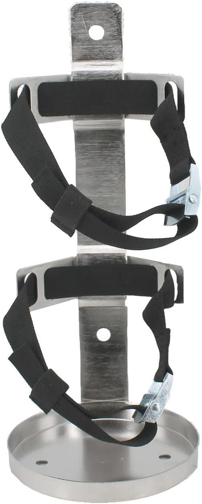 Fire Extinguisher Metal Bracket, Heavy Duty,304 Stainless Steel, Compatible with 5-Pound Fire Extinguishers