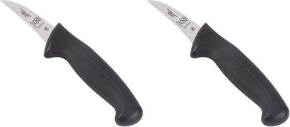 Mercer Culinary M22102 Millennia Black Handle, 2.5-Inch, Peeling/Tourne Knife (Pack of 2)