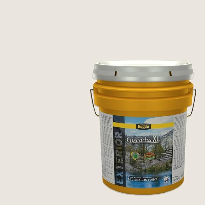 Rodda Paint CASCADIA XL Exterior Satin Paint & Primer in One, 5-Gallon, August Moon