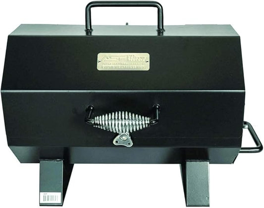 ASF All Seasons Feeders - Table Top BBQ Grill - Road Trip, Camp Site, Hunting Lease or Beach Grillin BBQ Pit