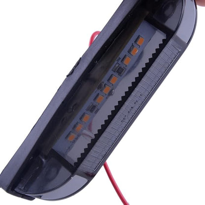 12V IP67 3Pcs Smoked Lens Amber Front Grille Marker Light Lamp for Toyota for Tundra 2014 2015-2021