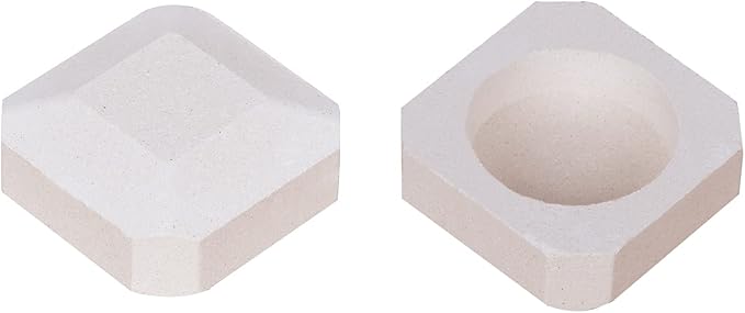 GasSaf Ceramic Briquettes Replacement for Lynx L27, L30, L42, CS30 and Other Gas Grills, 2" by 2" Each, Set of 50 pcs