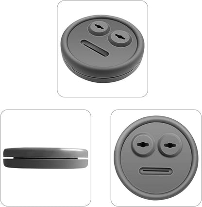 YAOAWE 5 Pack Meat Thermometer Probe Grommet for Grills, Compatible with Weber 85037 Smokey Mountain Cookers, and Other Grill DIY Probes Port, Replacement Accessories