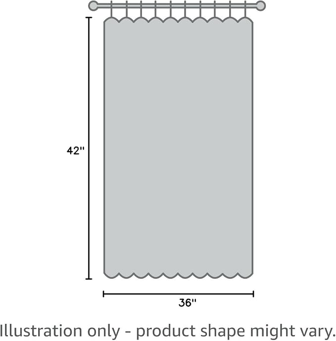 RYB HOME Bathroom Window Curtains - Blackout Curtains Small Window Short Drapes for Kitchen Bedroom Living Room Kids Nursery Room RV, W 42 x L 36 inch per Panel, Plum, 2 Pcs
