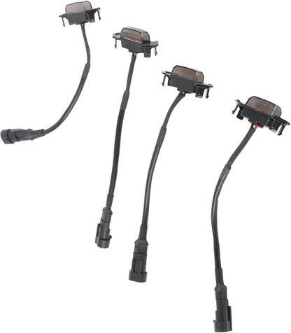Amber LED Front Grille Lights, 10W High Brightness Daytime Running Lamps with IP68, Replacement for PRO 2016-2018