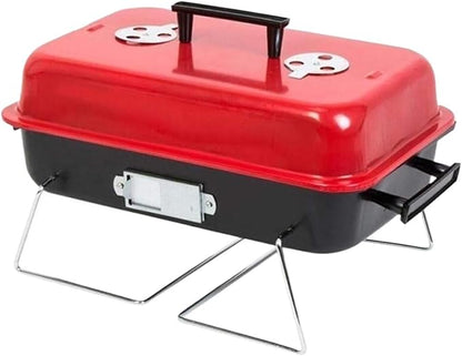 Barbecue Charcoal Grill Portable Folding Charcoal Grill Barbecue Grill Tabletop Grill for Camping Cooking Charcoal BBQ Grill