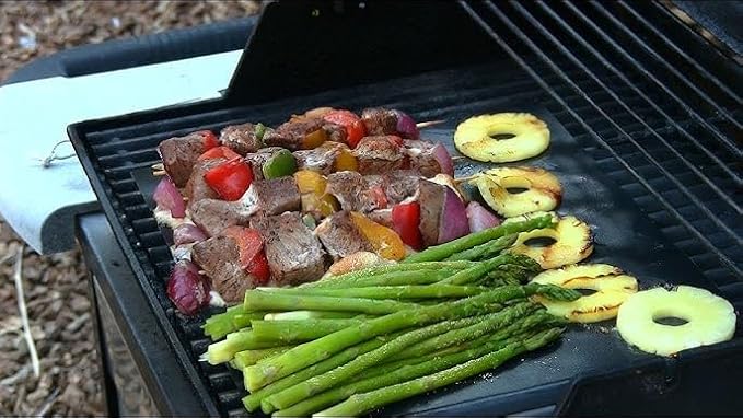 As Seen on TV Yoshi Grill & Bake Mat | 2 Black Grill Mats and 1 Copper Bake Mat