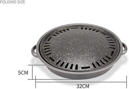 Portable Charcoal Grills for Camping Stainless Steel Small BBQ Grill, Folding Small Barbecue Grill for Outdoor Grilling Camping Hiking Picnics Cooking Tailgating Backpacking Party