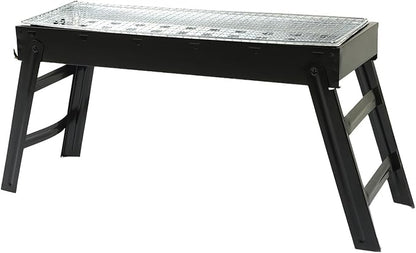 Portable Charcoal Grills, Stainless Steel Thicken Folding BBQ Charcoal Grill for Camping Picnics